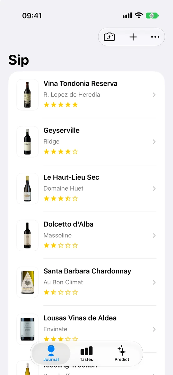 Sip: Review every bottle